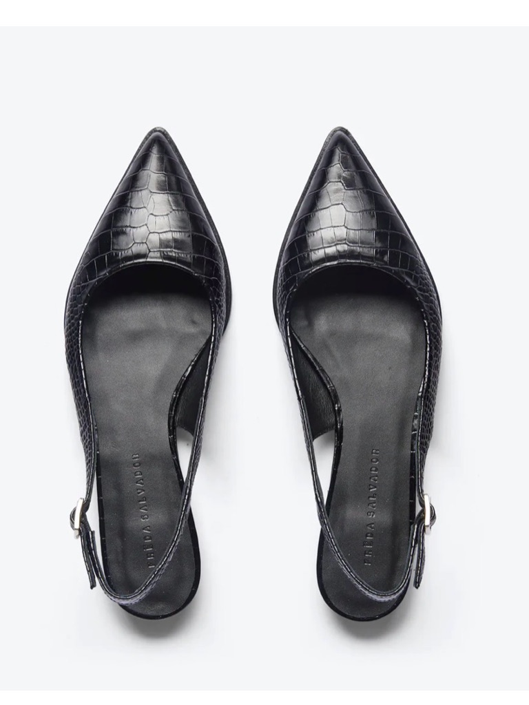 Freda Salvador Marie Slingback Flats Nwt